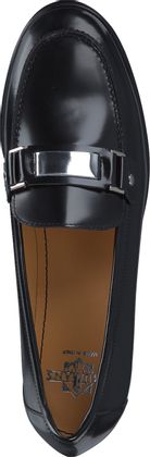 Trumans Damen-Slipper aus Leder 110001992902 (Schwarz)