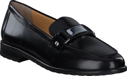 Trumans Damen-Slipper aus Leder 110001992902 (Schwarz)