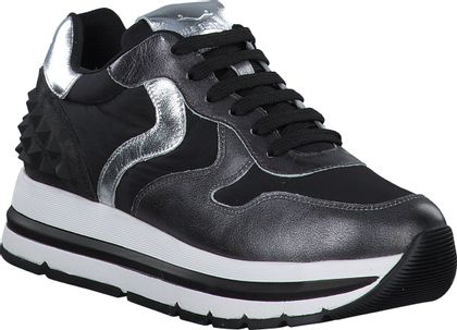 Voile Blanche Plateau-Sneaker für Damen 101081985508 (Schwarz)