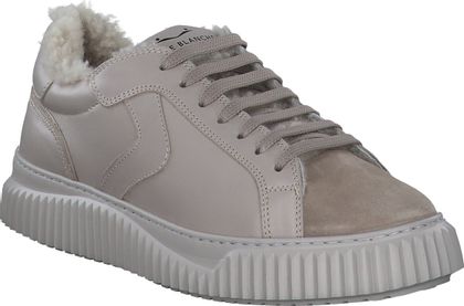 Voile Blanche LIPARI Damen-Sneaker aus Leder 193301985326 (Beige)