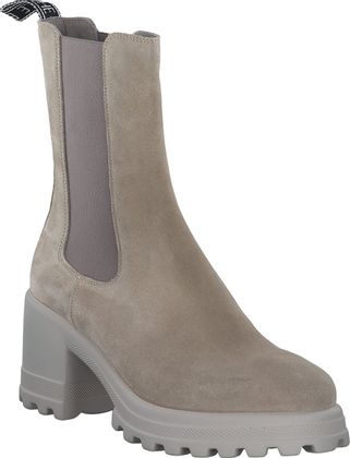 Voile Blanche Damen-Stiefeletten aus Leder 106302985491 (Beige)