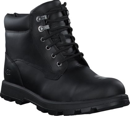 UGG Herren-Winter-Boots aus Leder 292001982295 (Schwarz)