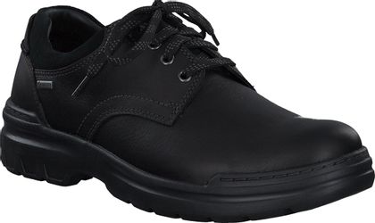 Clarks ROCKIE-WALK GTX Herren-Schnürschuhe aus Leder 240001936996 (Schwarz)
