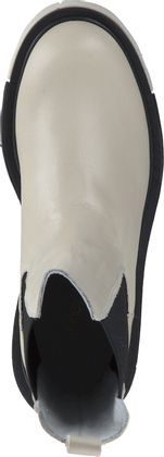 Shirley Mae Damen-Chelsea-Boots aus Leder 102301993360 (Beige)