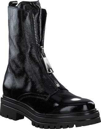 Shirley Mae Damen-Boots aus Leder 102003993414 (Schwarz)