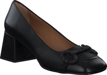 Phillip Hardy Damen-Pumps aus Leder 121001992355 (Schwarz)