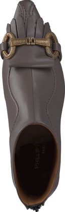 Phillip Hardy Damen-Stiefeletten aus Leder 106221992628 (Taupe)