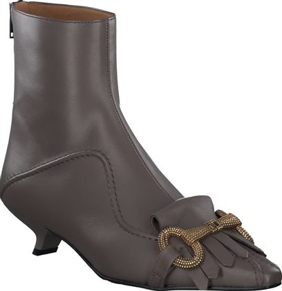 Phillip Hardy Damen-Stiefeletten aus Leder 106221992628 (Taupe)