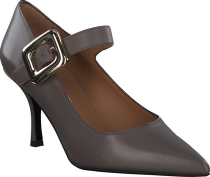 Phillip Hardy Damen-Pumps aus Leder 122221992483 (Taupe)