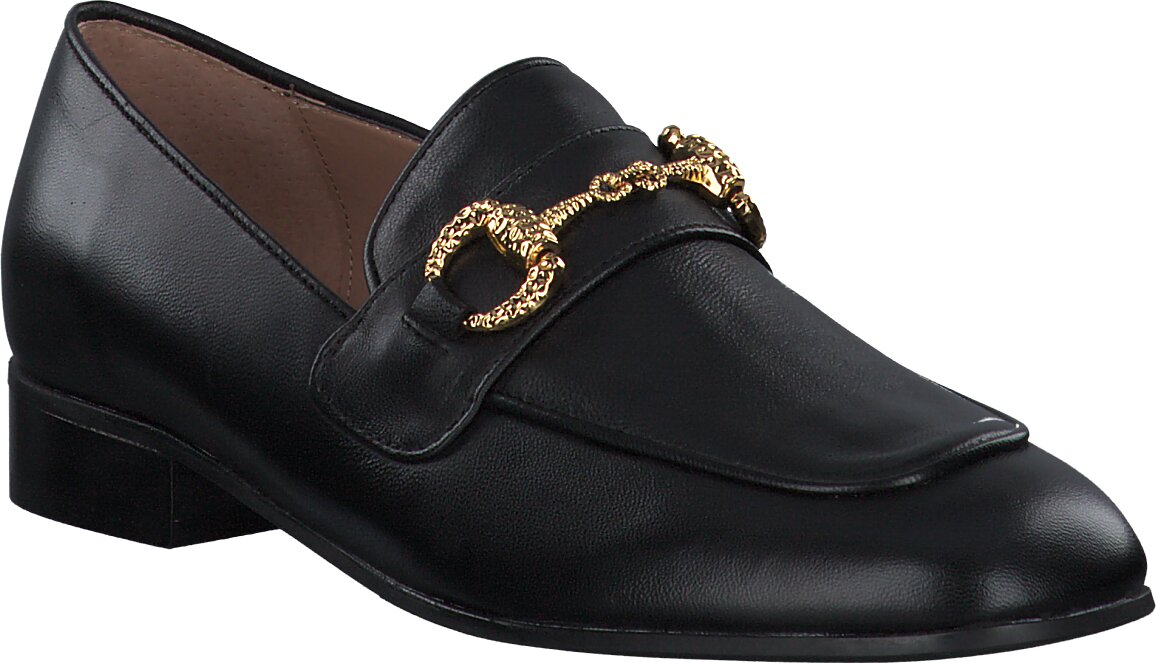 Konstantin Starke Damen-Slipper aus Leder 100001957318 (Schwarz 