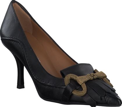 Phillip Hardy Damen-Pumps aus Leder 122001992550 (Schwarz)