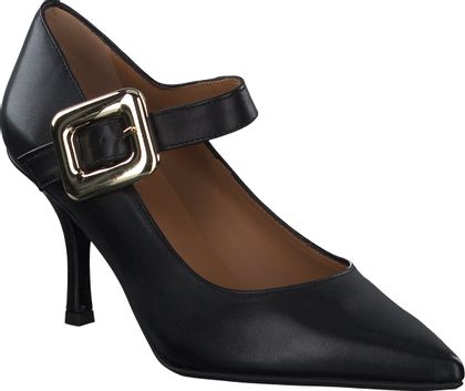 Phillip Hardy Damen-Pumps aus Leder 122001992495 (Schwarz)