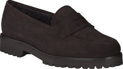 Unützer Venice Damen-Slipper aus Leder 193202988558 (Braun)