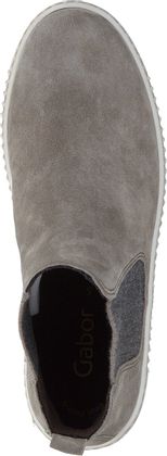 Gabor Chelsea-Boots für Damen aus Leder 102692987578 (Oliv)