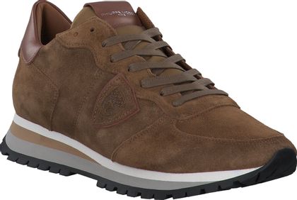 Philippe Model Herren-Sneaker aus Leder 244222984383 (Braun)