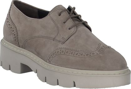 Paul Green Damen-Schnürschuhe aus Leder 101302989400 (Beige)