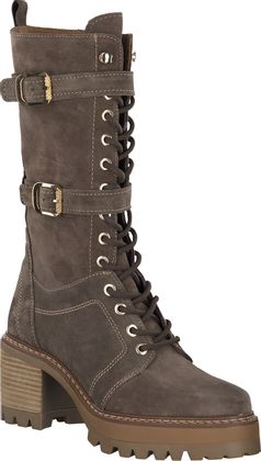 Paul Barritt Damen-Schnürstiefel 108402957173 (Grau)