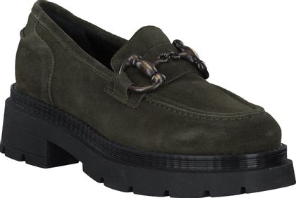 Shirley Mae Damen-Slipper aus Leder 100692993451 (Grün)