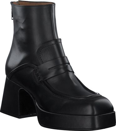 Phillip Hardy Damen-Plateau-Stiefeletten 109001992604 (Schwarz)