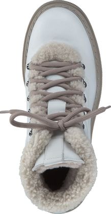 Voile Blanche Gefütterte Damen-Schnürboots 192301985478 (Beige)