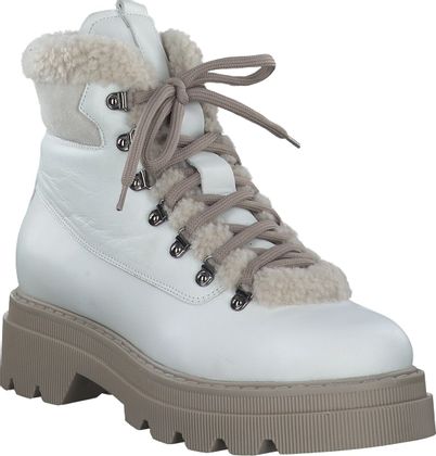 Voile Blanche Gefütterte Damen-Schnürboots 192301985478 (Beige)