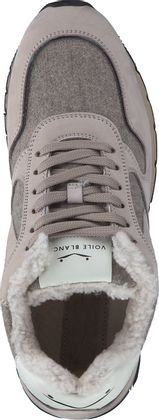 Voile Blanche Gefütterte Herren-Sneaker 293302957633 (Beige)