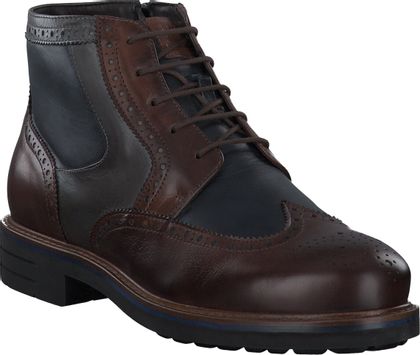 Galizio Torresi Gefütterte Herren-Schnürboots 291221000917 (Braun)