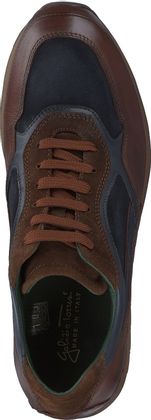 Galizio Torresi Herren-Schnürschuhe aus Leder 244221001053 (Braun)
