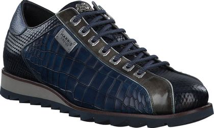 Harris Schnür-Halbschuhe für Herren aus Leder 244105001855 (Blau)