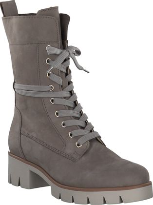 Gabor Combat Boots für Damen 102222987414 (Grau)