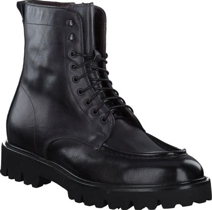 Richard Gordon Herren-Schnürboots aus Leder 212401957604 (Schwarz)