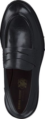 Richard Gordon Herren-Slipper aus Leder 226001957616 (Schwarz)