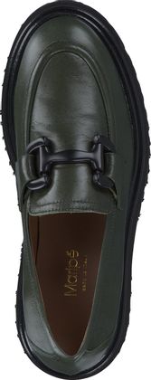 Maripé Damen-Slipper aus Leder 100691988255 (Grün)