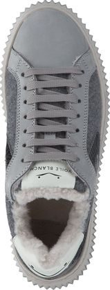 Voile Blanche Gefütterte Damen-Sneaker 193401989544 (Grau)