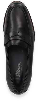 Sioux MEREDITH 709 Damen-Slipper Extraweit 100001986902 (Schwarz)