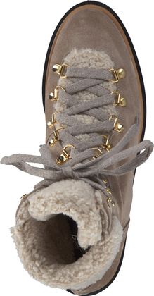 Trumans Gefütterte Schnürboots für Damen 192302992781 (Beige)