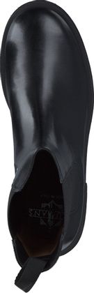 Trumans Chelsea Boots für Damen aus Leder 102001992811 (Schwarz)