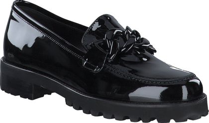 Konstantin Starke Damen-Slipper aus Leder 110003024223 (Schwarz 