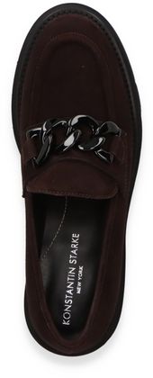 Konstantin Starke Damen-Slipper aus Leder 100202993177 (Braun)