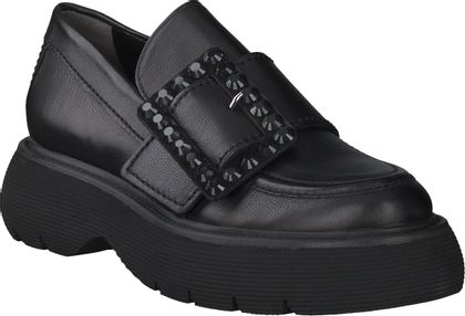 Kennel & Schmenger Damen-Slipper aus Leder 100001984176 (Schwarz)