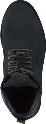Panama Jack Herren-Schnürboots aus Leder 212002937988 (Schwarz)