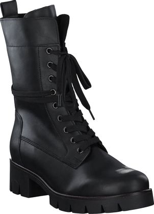Gabor Combat Schnürboots für Damen 102001987426 (Schwarz)