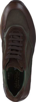 Galizio Torresi Herren-Sneaker aus Leder 244601001041 (Grün)