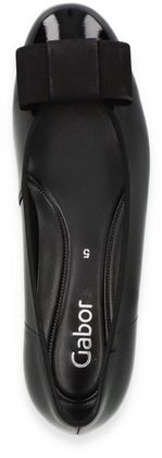 Gabor Damen-Ballerinas aus Leder 103003160866 (Schwarz)