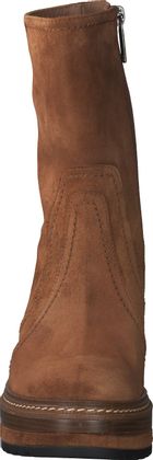 Phillip Hardy Plateau-Stiefeletten aus Leder 109222993074 (Braun)