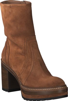 Phillip Hardy Plateau-Stiefeletten aus Leder 109222993074 (Braun)