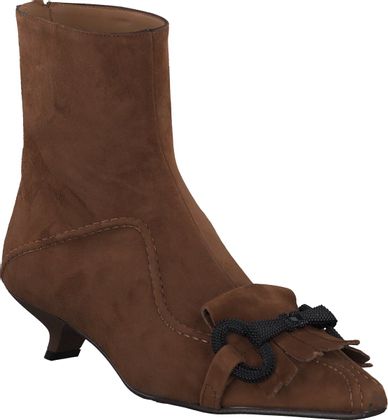 Phillip Hardy Damen-Stiefeletten aus Leder 106222992633 (Braun)