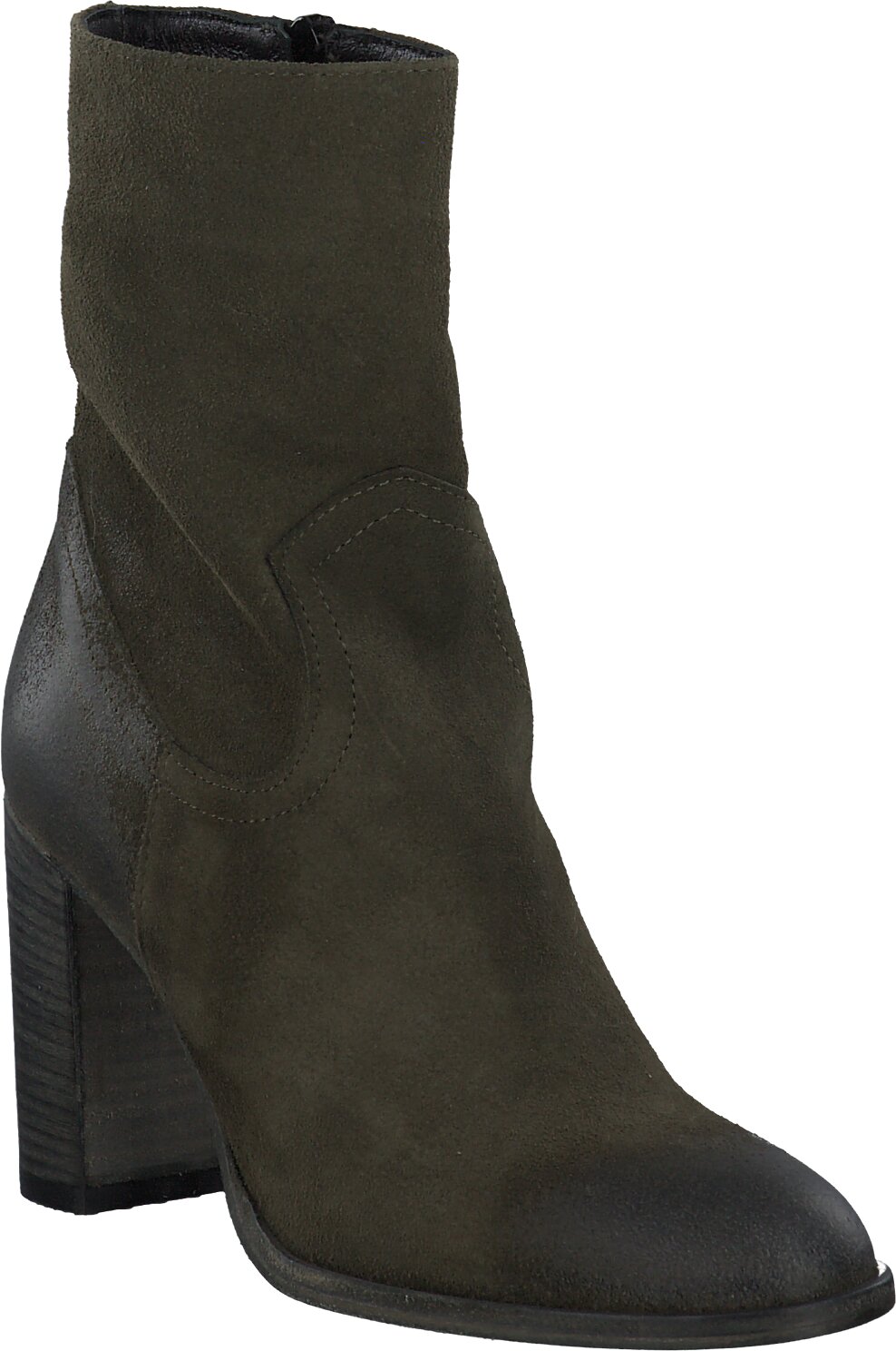Paul Barritt Absatz-Stiefeletten aus Leder 106692990929 (Oliv) Bild 01