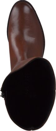 Phillip Hardy Damen-Langschaftstiefel aus Leder 195221990988 (Braun)