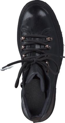 Phillip Hardy Herren-Schnürboots aus Leder 212001988728 (Schwarz)